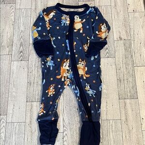 Little Sleepies Bluey Dance Mode Zippy
